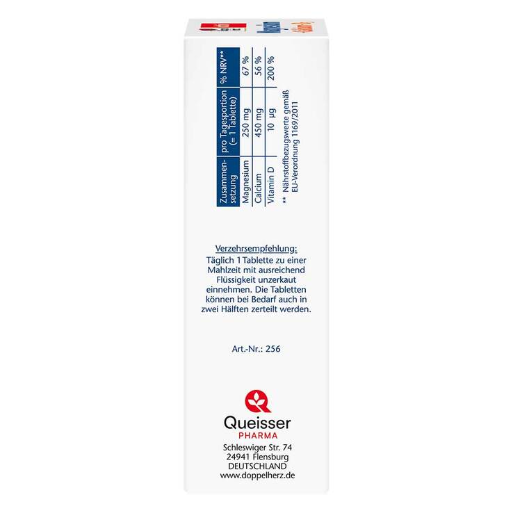 Doppelherz Magnesium+Calcium+D3 Tabletten, 40 St