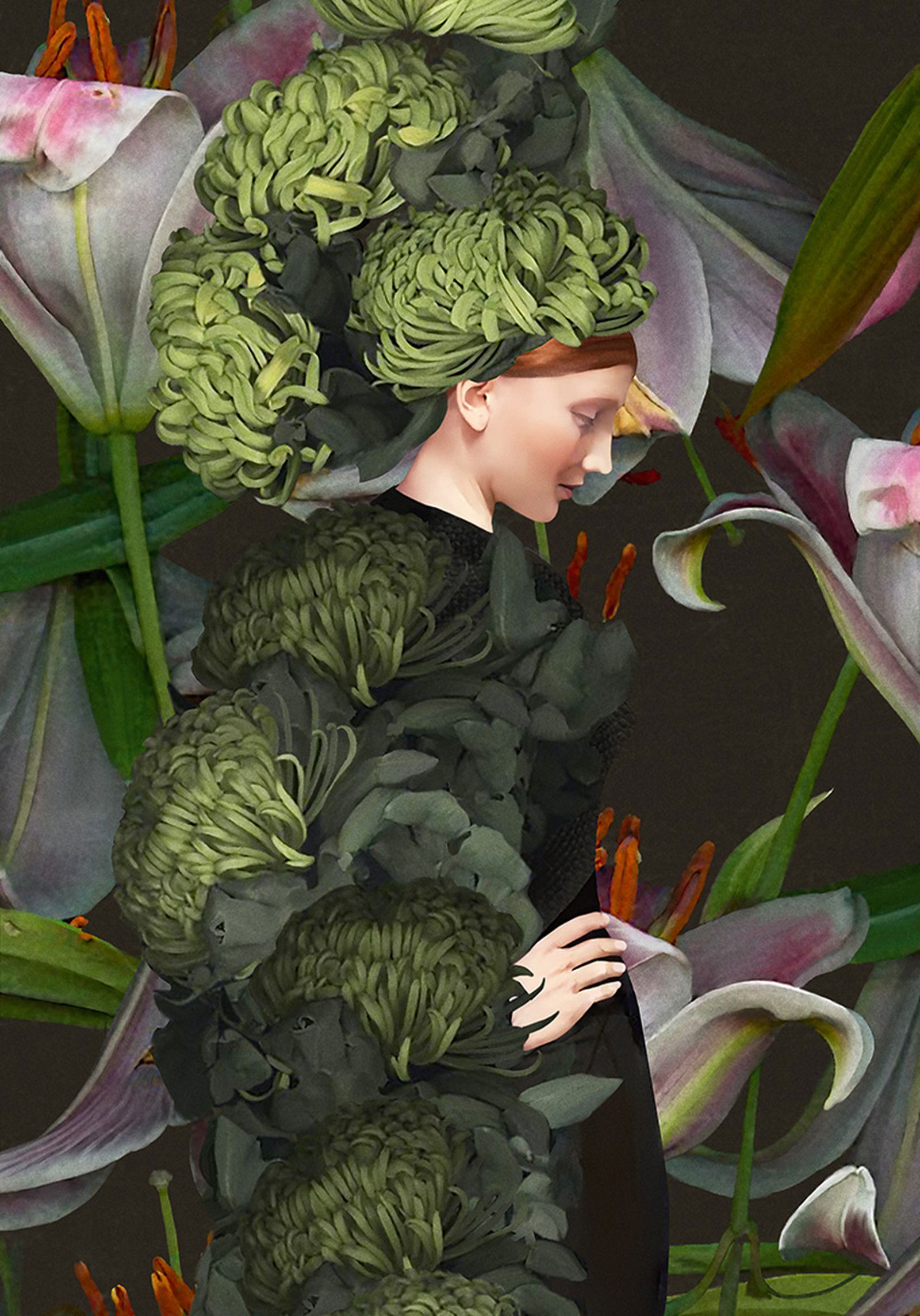 Flower Renaissance by Daria Petrilli - Limited Edition. Edition of: 150. Signed.