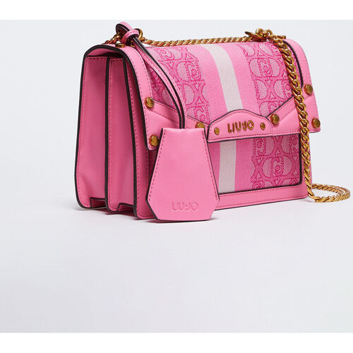 Liu Jo - Bandolera jacquard Rosa