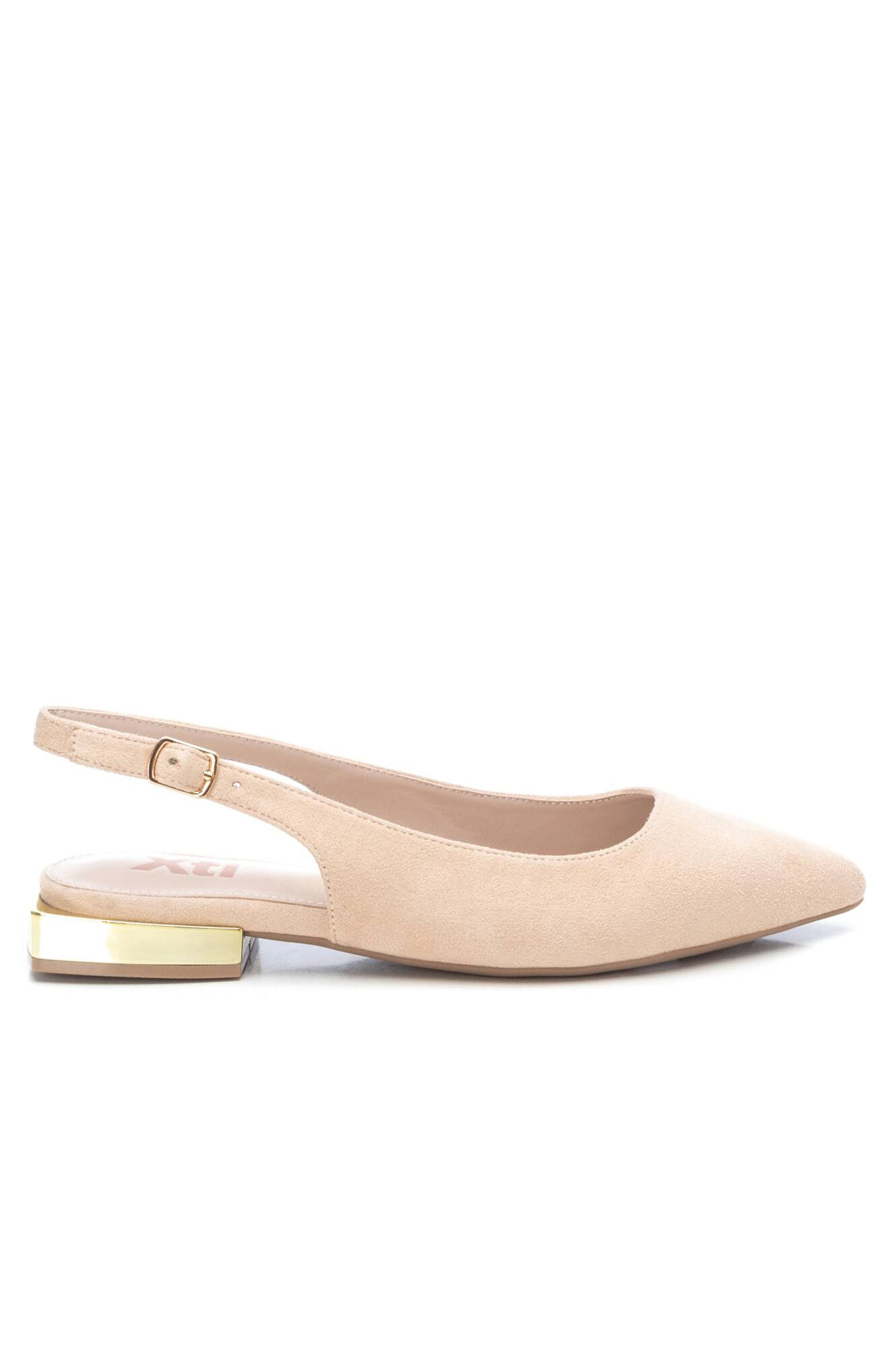 Zapato sra antelina bege - Bege