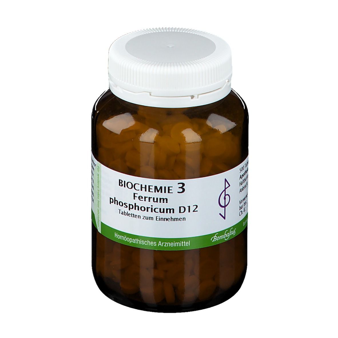 Bombastus Biochemie 3 Ferrum phosphoricum D 12 Tabletten