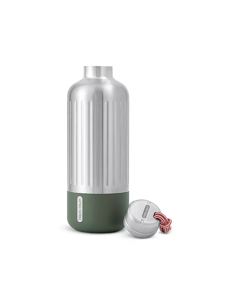 BLACK+BLUM Isolierflasche EXPLORER 0,85l Olive/Edelstahl olive