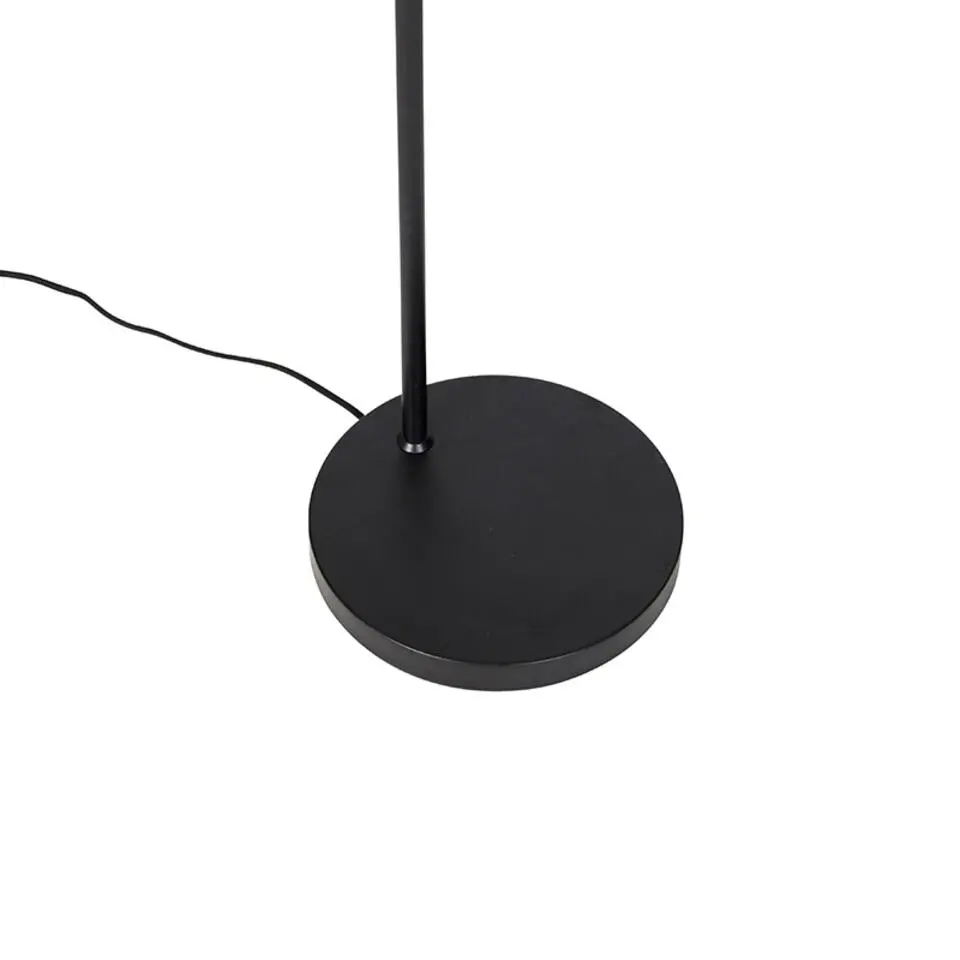Qazqa vloerlampen zuzanna grijs e27