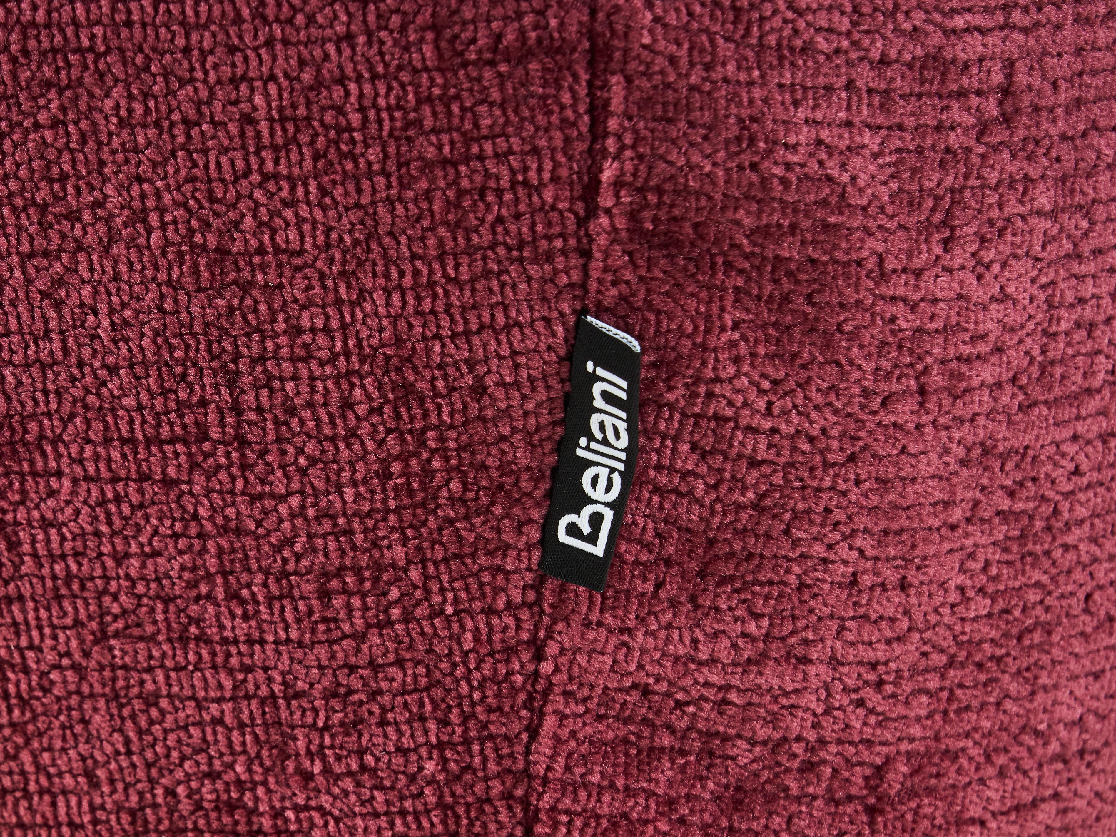 Bank 2-zits ALNOR Chenille Bordeauxrood