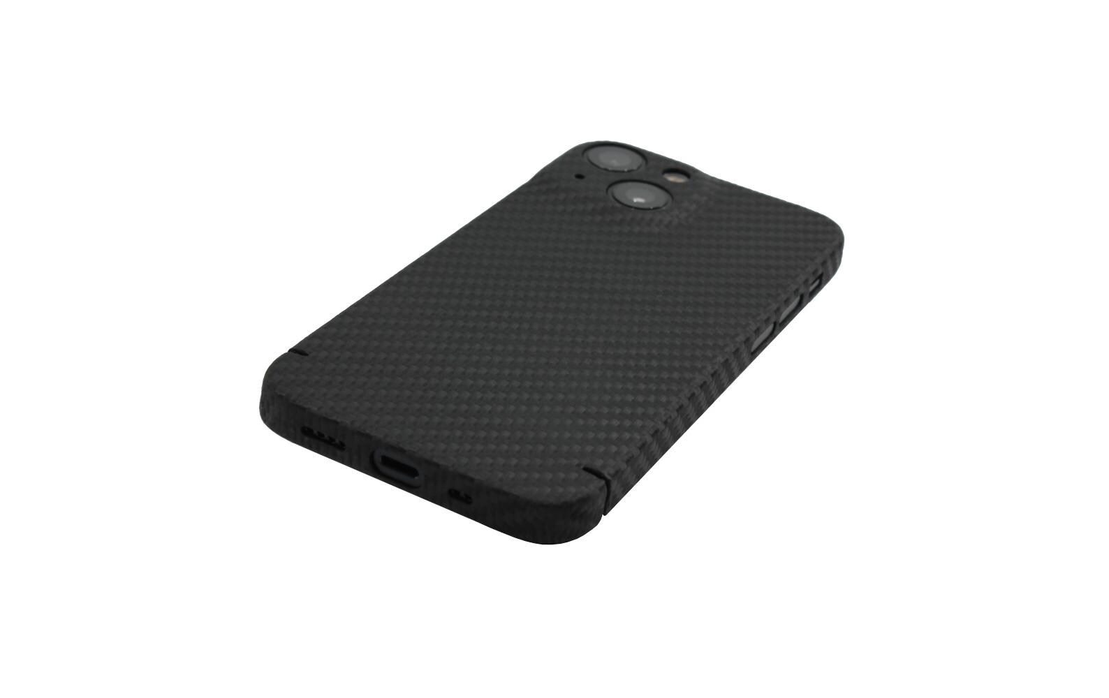 Back Cover Carbon Series iPhone 15 Plus SchwarzSchutzhülle für das Apple iPhone 15 Plus