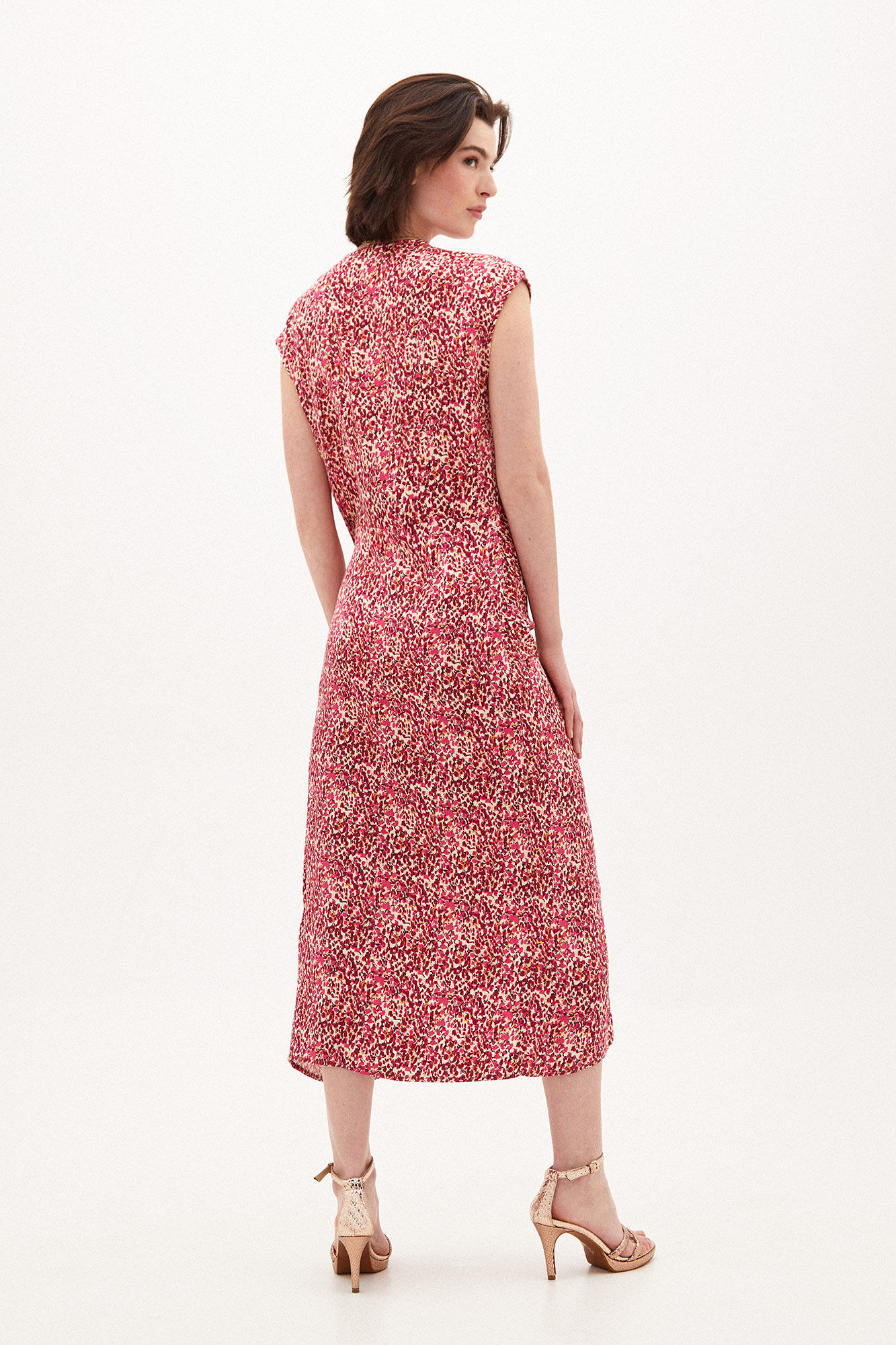 Vestido midi estampado Sara - Vários modelos