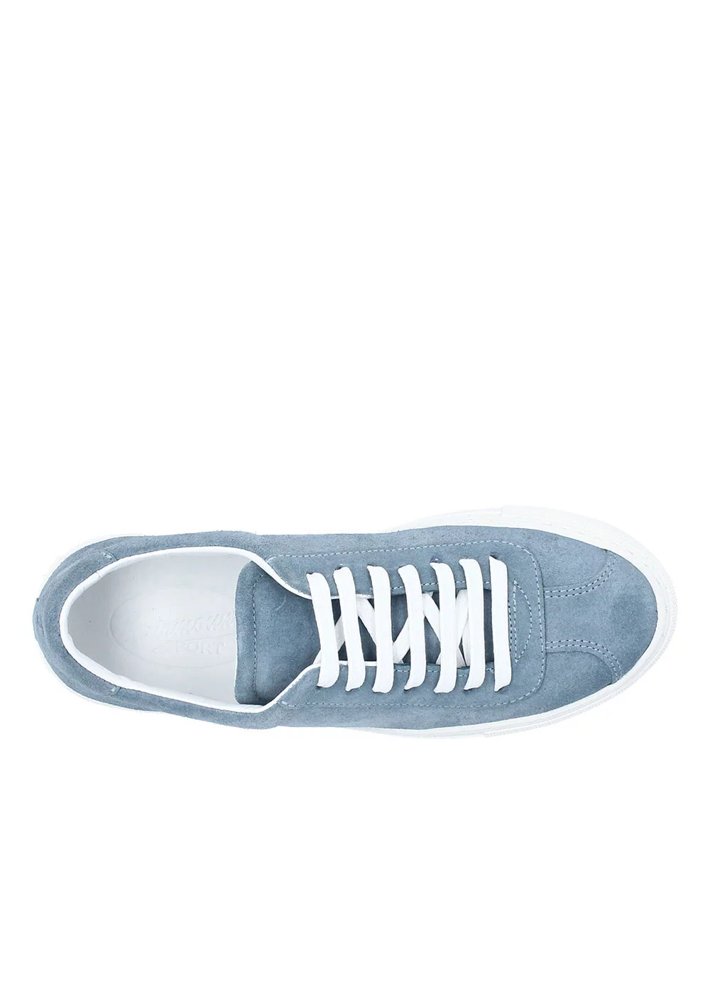SNEAKERS NEUVILLE VELOURS CIEL