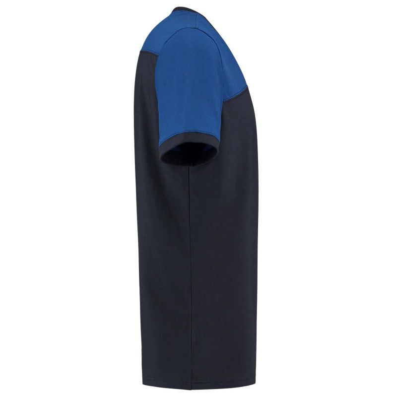 Tricorp Bicolor 102006 - T-shirt - Donkerblauw /Kobalt - 3XL