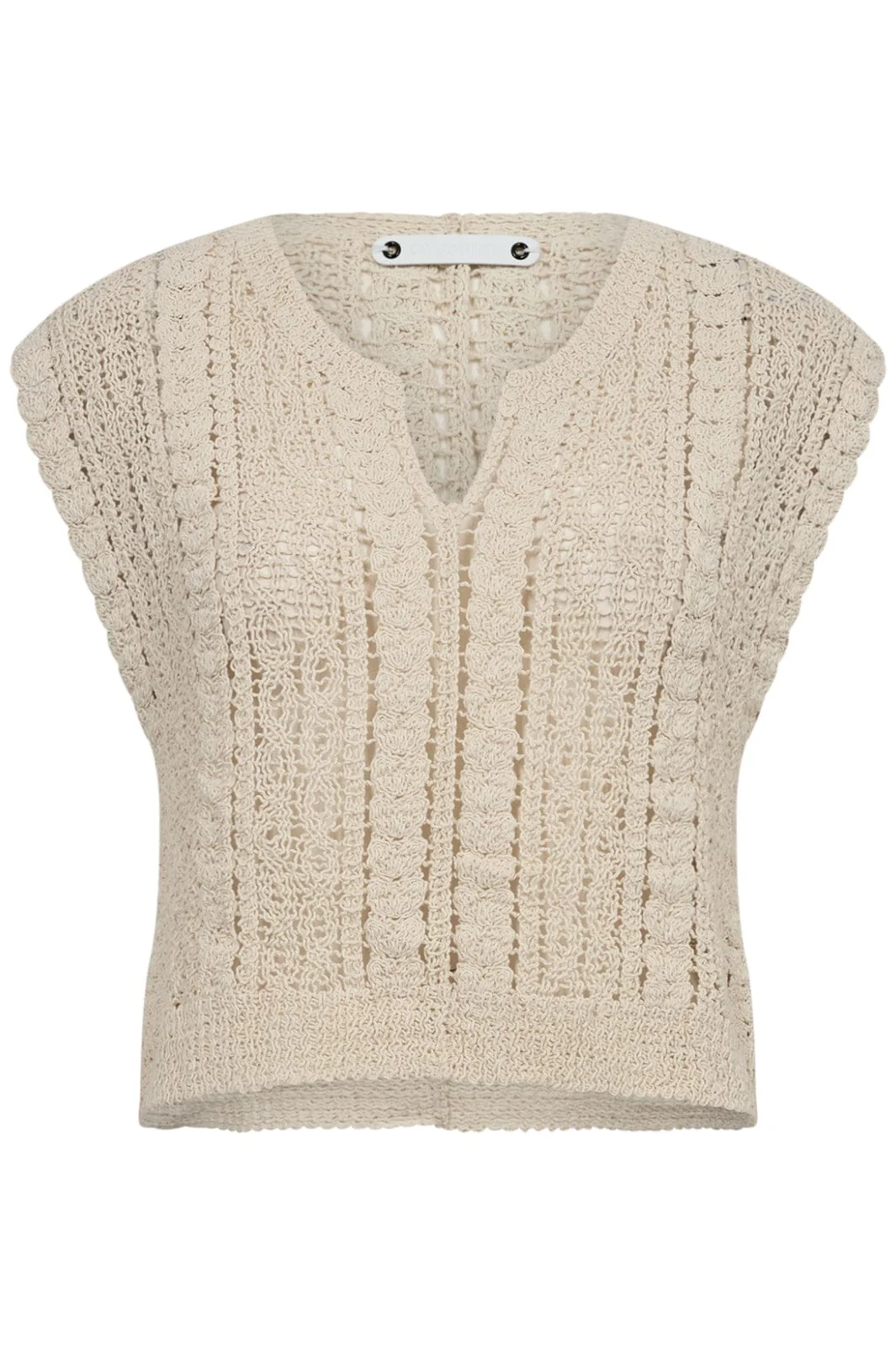 Co´Couture Cormacc Croche Knit Vest 32124