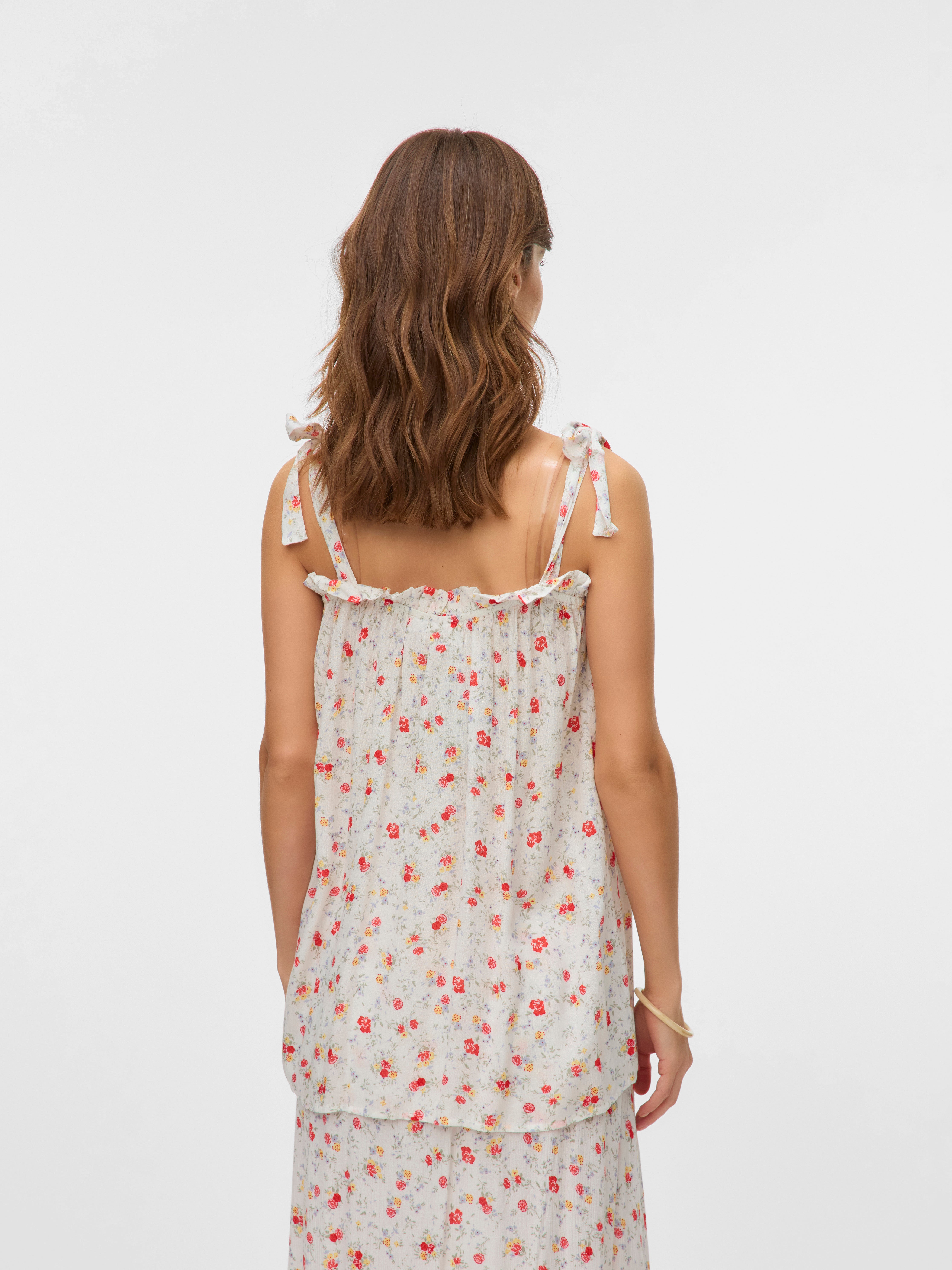 Regular fit Vierkante hals Tanktop