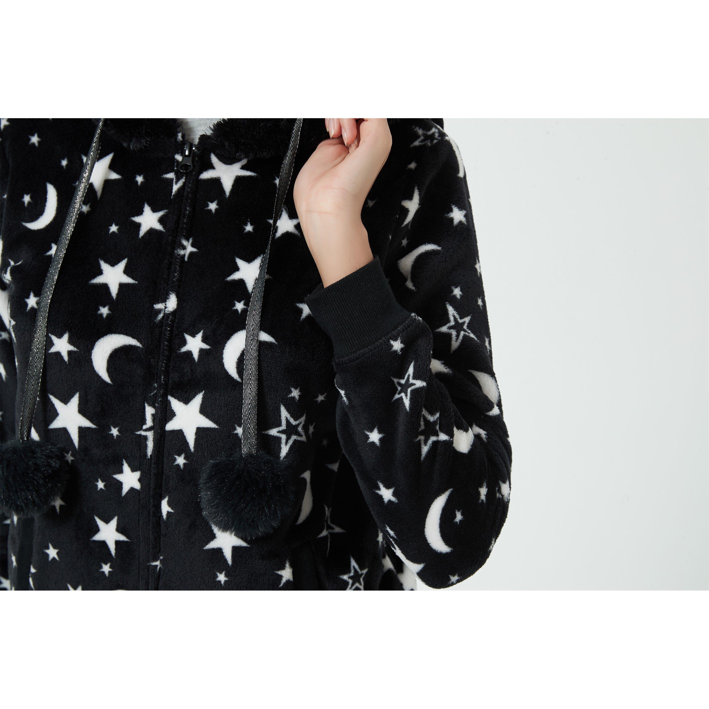 Linea Ladies 4 Piece Star Hooded Lounge Set