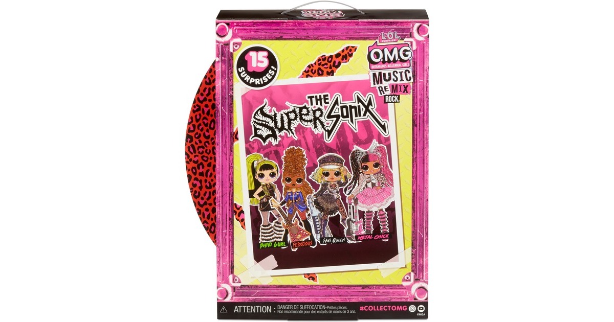 MGA EntertainmentL.O.L. Surprise! OMG Remix Rock - Ferocious and Bass Guitar Pop