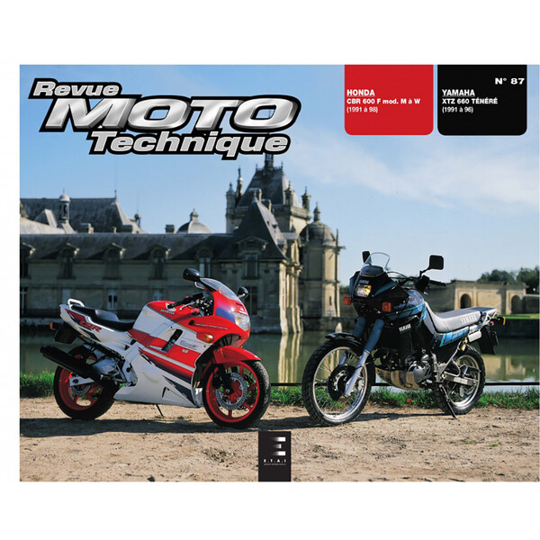 Etai - RMT 87.3 HONDA CBR 600 (1991 à 1998) et YAMAHA XTZ 660 (1991 à 1996)