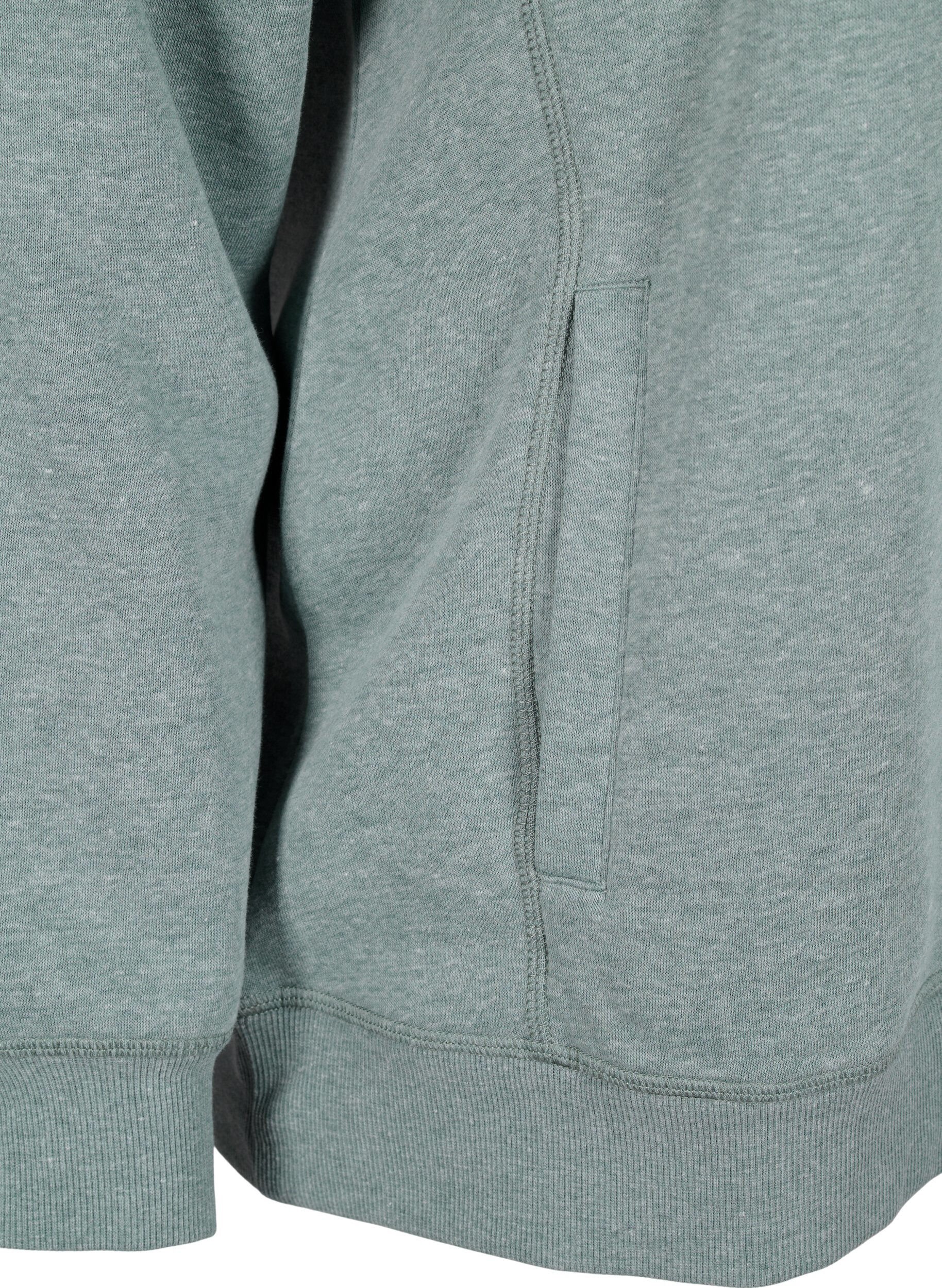 FLASH - Sweatshirt med høj krave