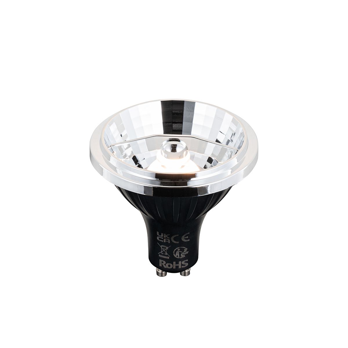 Smart inbouwspot zwart trimless 2-lichts incl. 2 Wifi GU10 70mm - Oneon