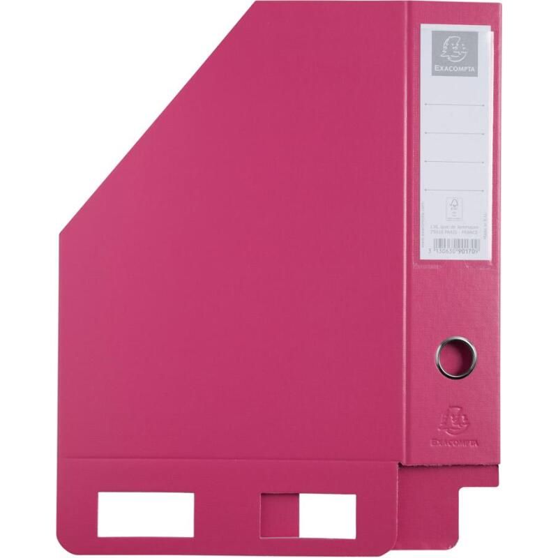 Porte-revues PP - Dos 70 mm - livrés à plat - 23 x 31 cm - Couleurs assorties