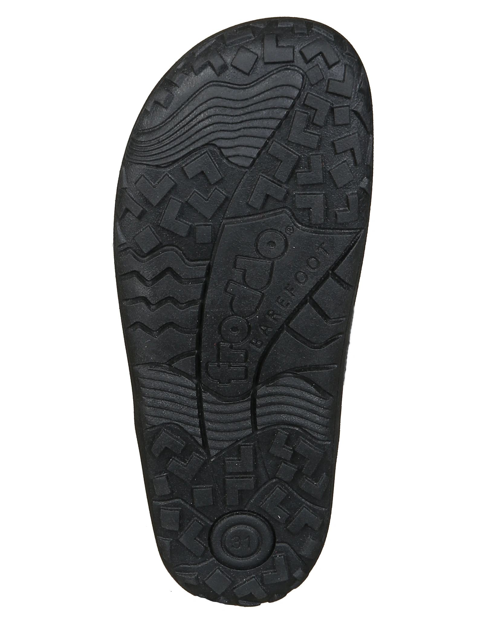 Winterstiefel BAREFOOT TEX LACES in black