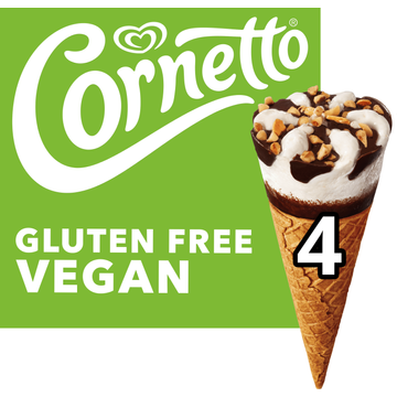 Ola IJs Cornetto Vegan 4 stuks 4 x 90ml