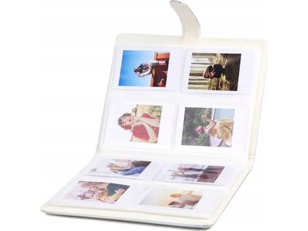 LoveInstant Photo Album 128 stk for FujiFilm Instax Mini 40 12 11 9 8 7 EVO LiPlay Link / Pink Flash