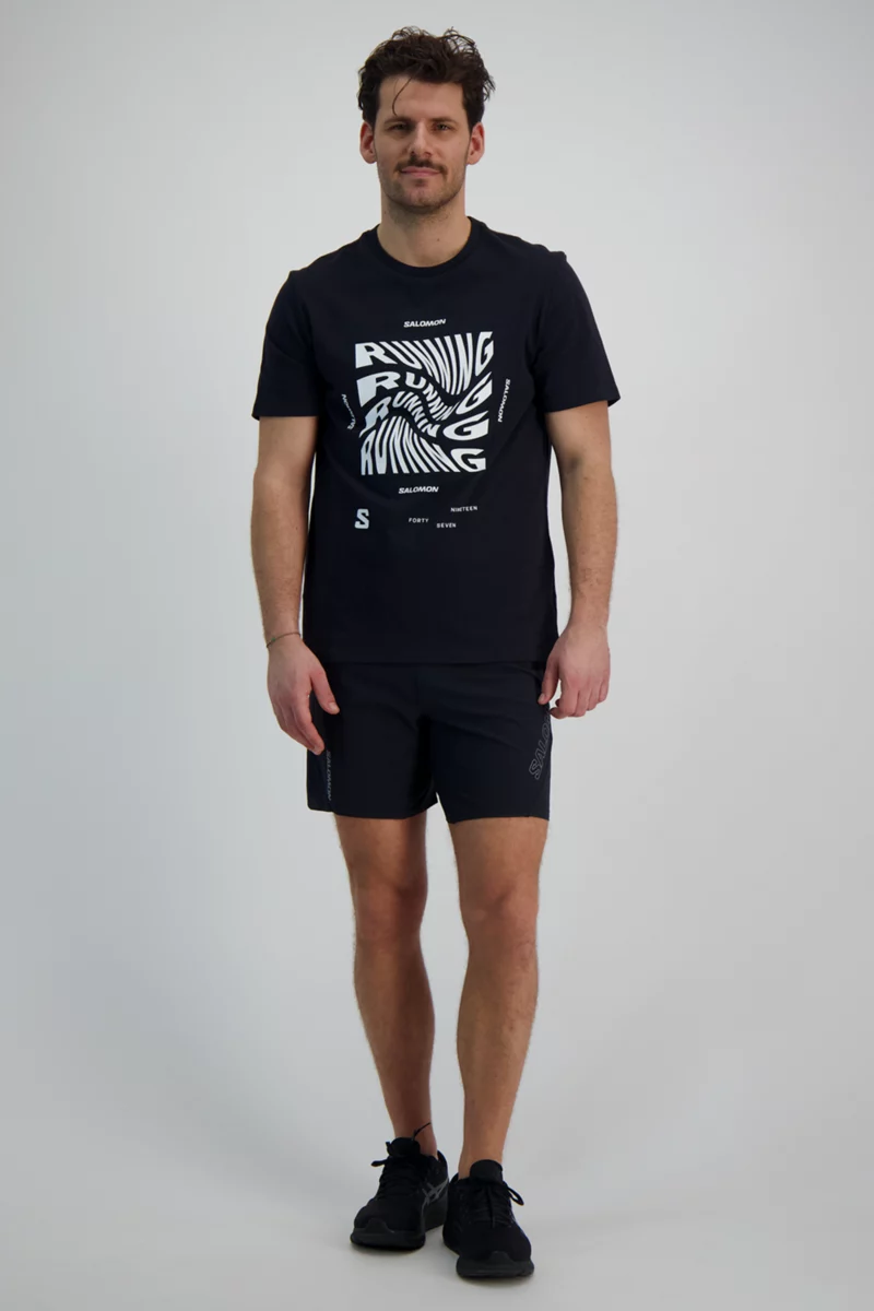 Salomon Running Graphic Herren T-Shirt