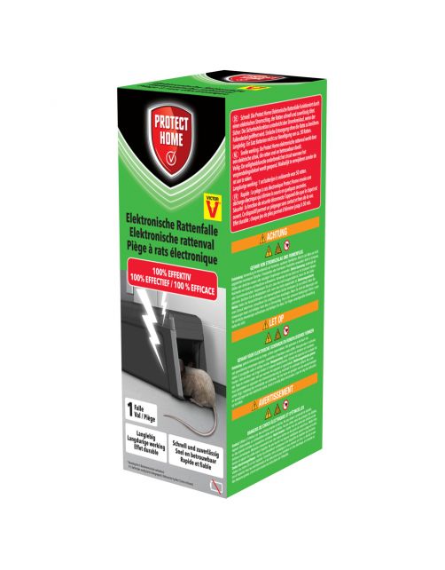 Protect Home Rattenval Elektronisch - Ongediertebestrijding - 1 stuk