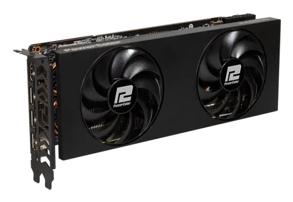 PowerColor RX 7800 XT - Grafikkort - Radeon RX 7800 XT - 16 GB GDDR6 - PCIe 4.0 - HDMI, 3 x DisplayPort