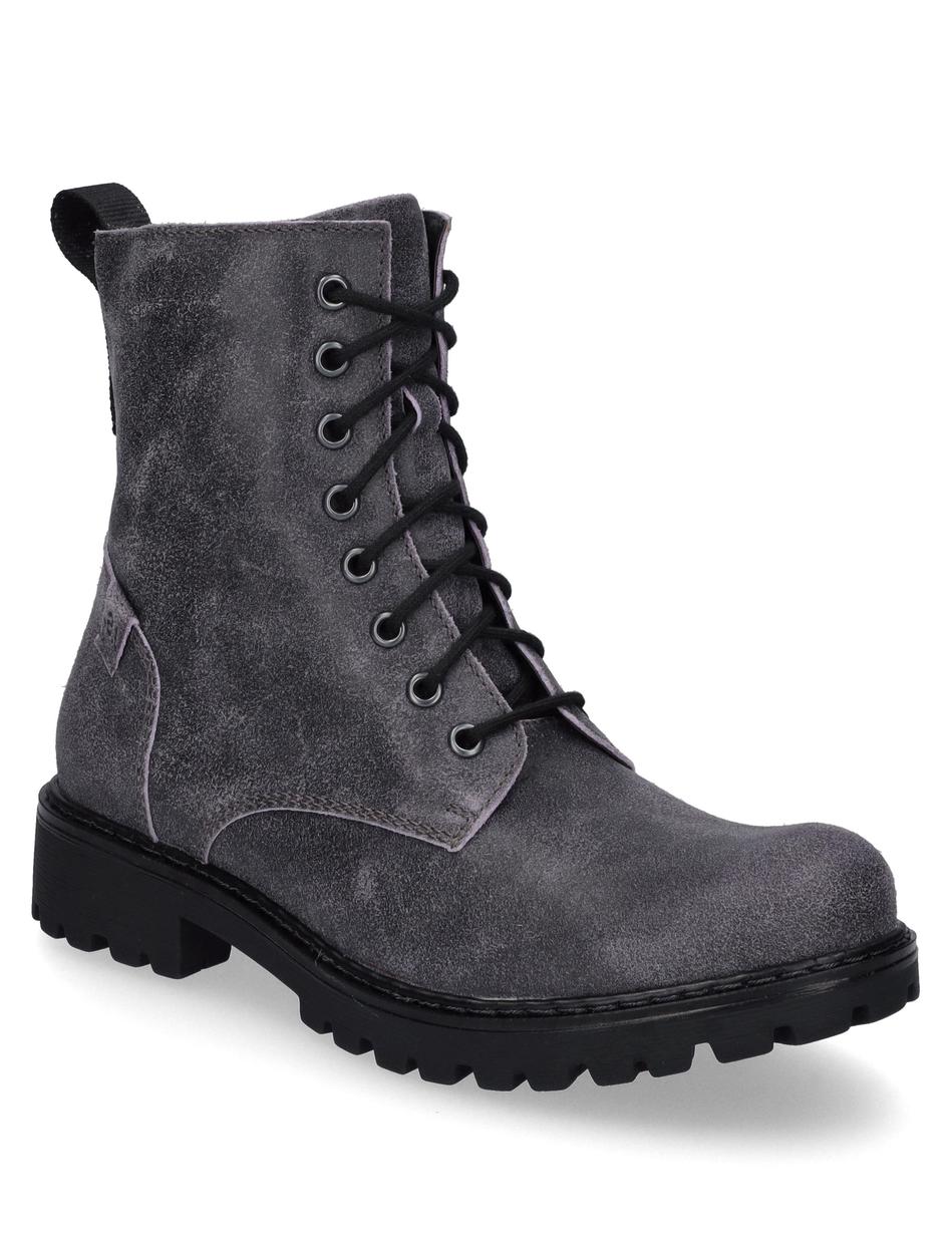 Stiefel Marta 16, asphalt-viola