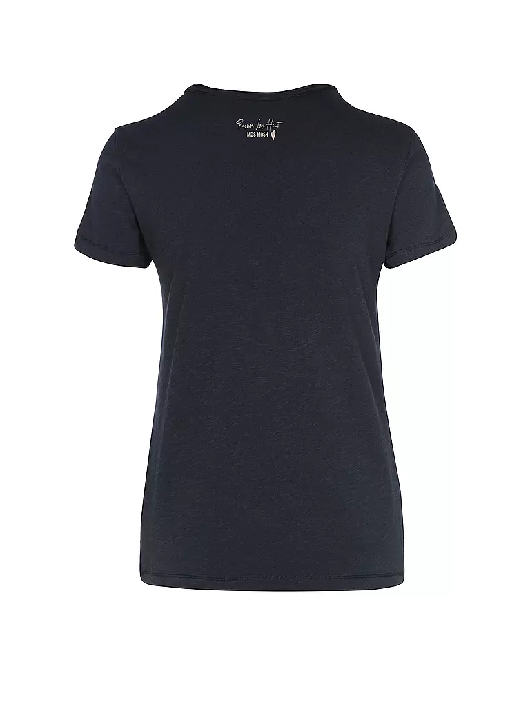 MOS MOSH T-Shirt MMASTIN dunkelblau
