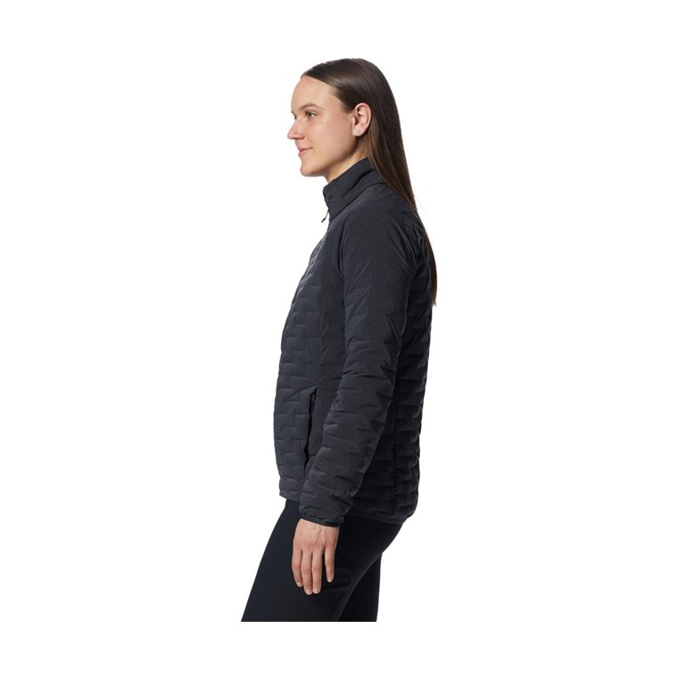 Mountain Hardwear Stretchdown Light Jacket Women Dark Storm Heather