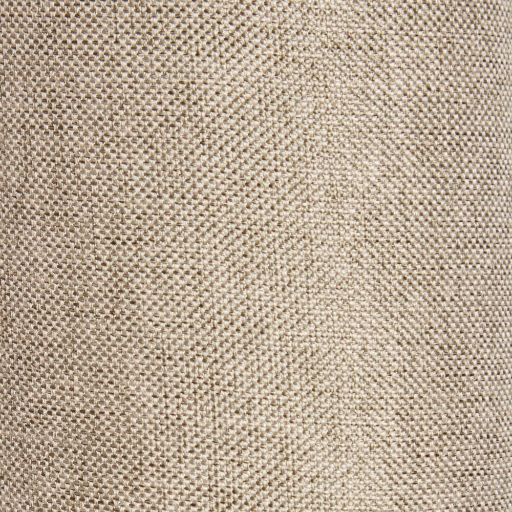 Rideau occultant à oeillets effet lin 140x240cm - 2 coloris beige ou gris