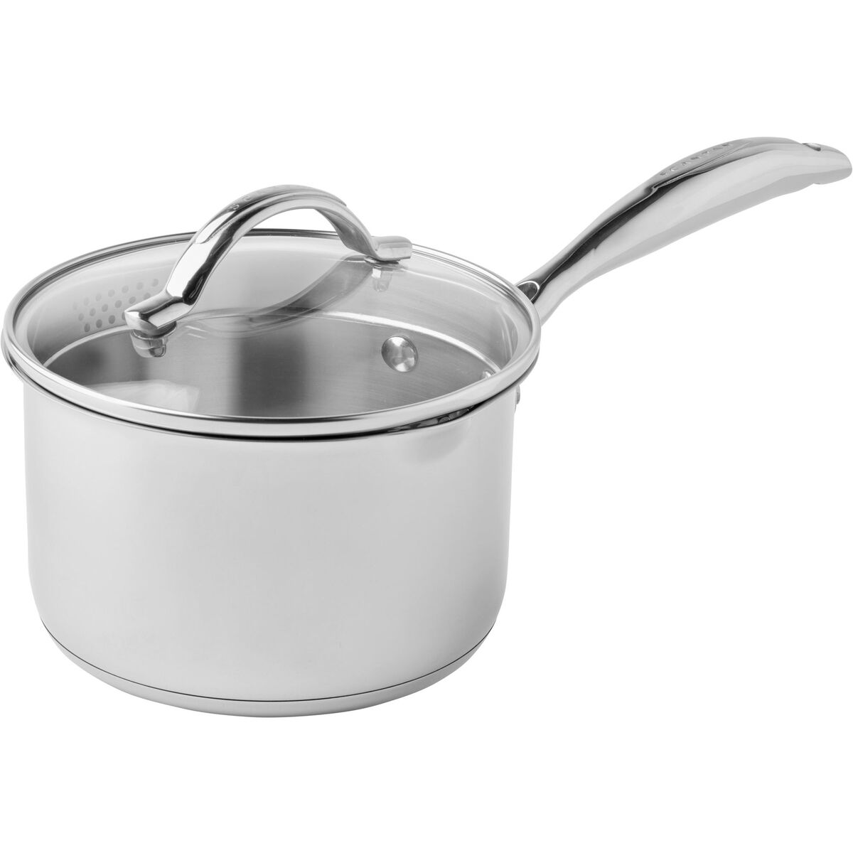 STS kasserolle med lokk 16 cm/1,8 liter, rustfritt stål