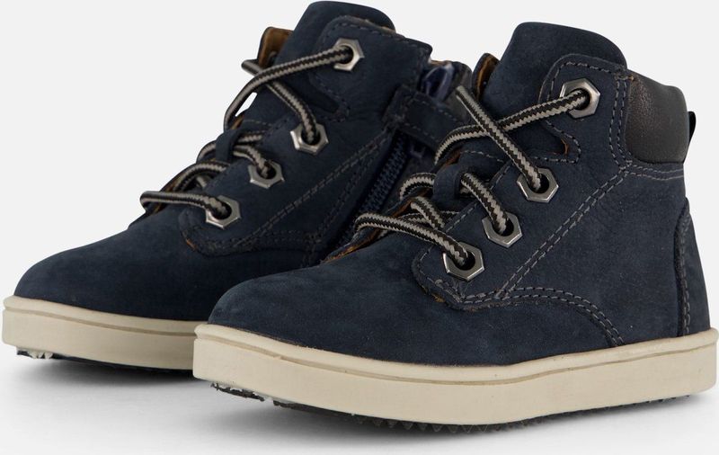 Muyters - Icon - Veterboots - Blauw - Leer