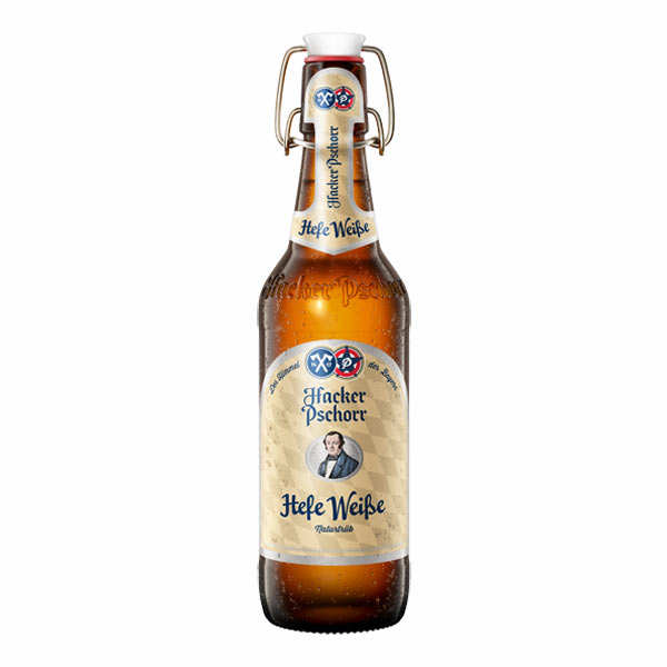 Hacker Pschorr Weissbier Heffe - Bière Allemande 5,5%