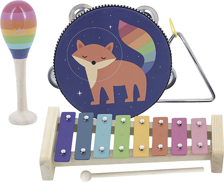 VILAC Vilac - Musiksæt - Rainbow af Andy Westface