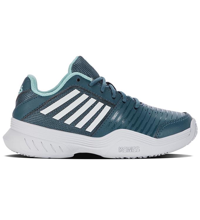 KS TFW COURT EXPRESS OMNI-INDTEAL/WHITE/ INDIAN-TEAL-WHITE-AQUA-SPLASH