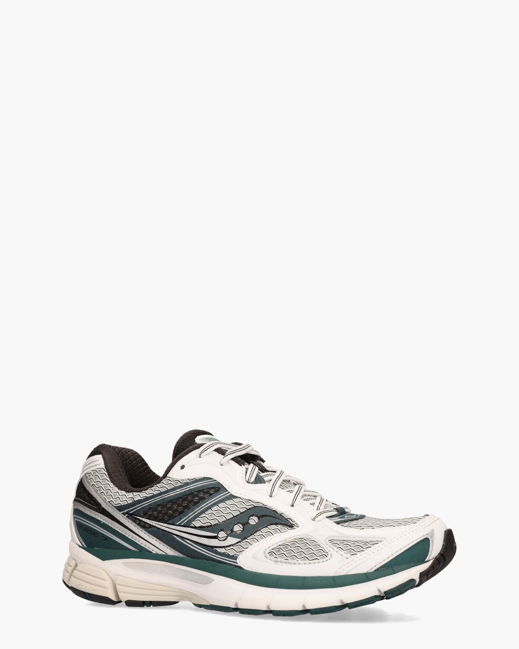 Saucony ProGrid Guide 7 Wit/Groen Damessneakers