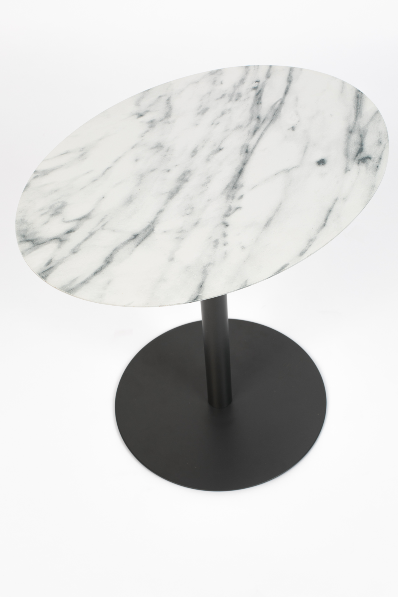 Bijzettafel Snow Snow rond zwart M