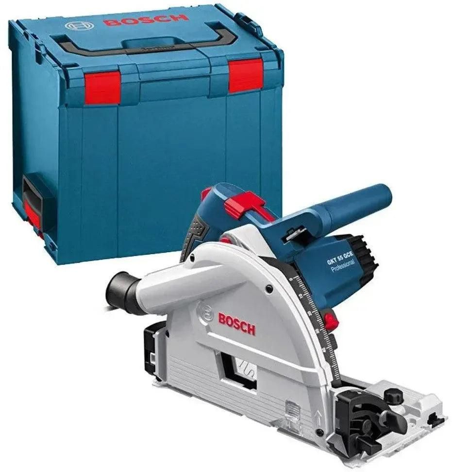 Bosch Professional GKT 55 GCE Invalzaag 165mm 1400W in L-Boxx - 0601675001