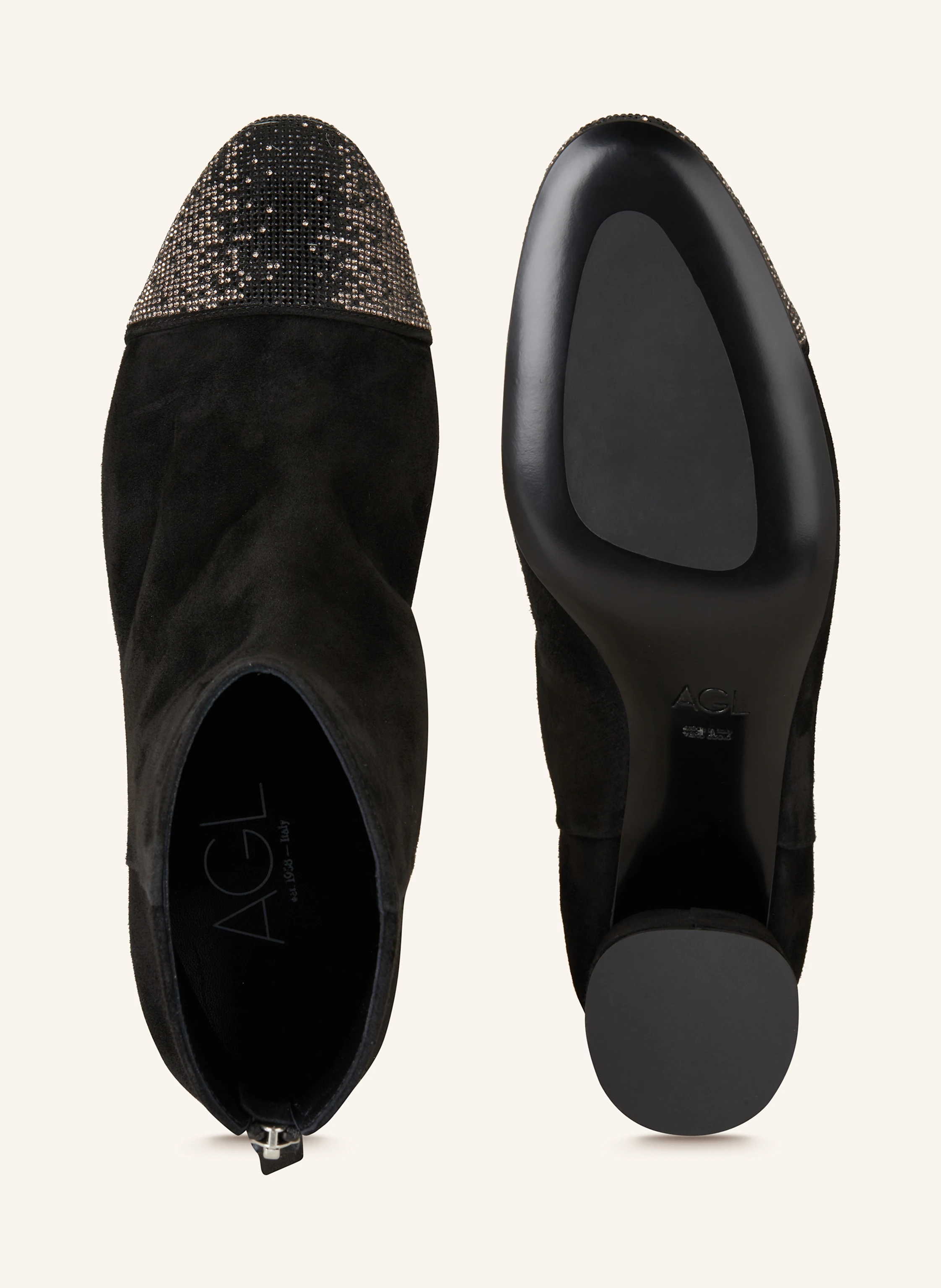 AGL Stiefeletten VETA CRYSTAL mit Schmucksteinen