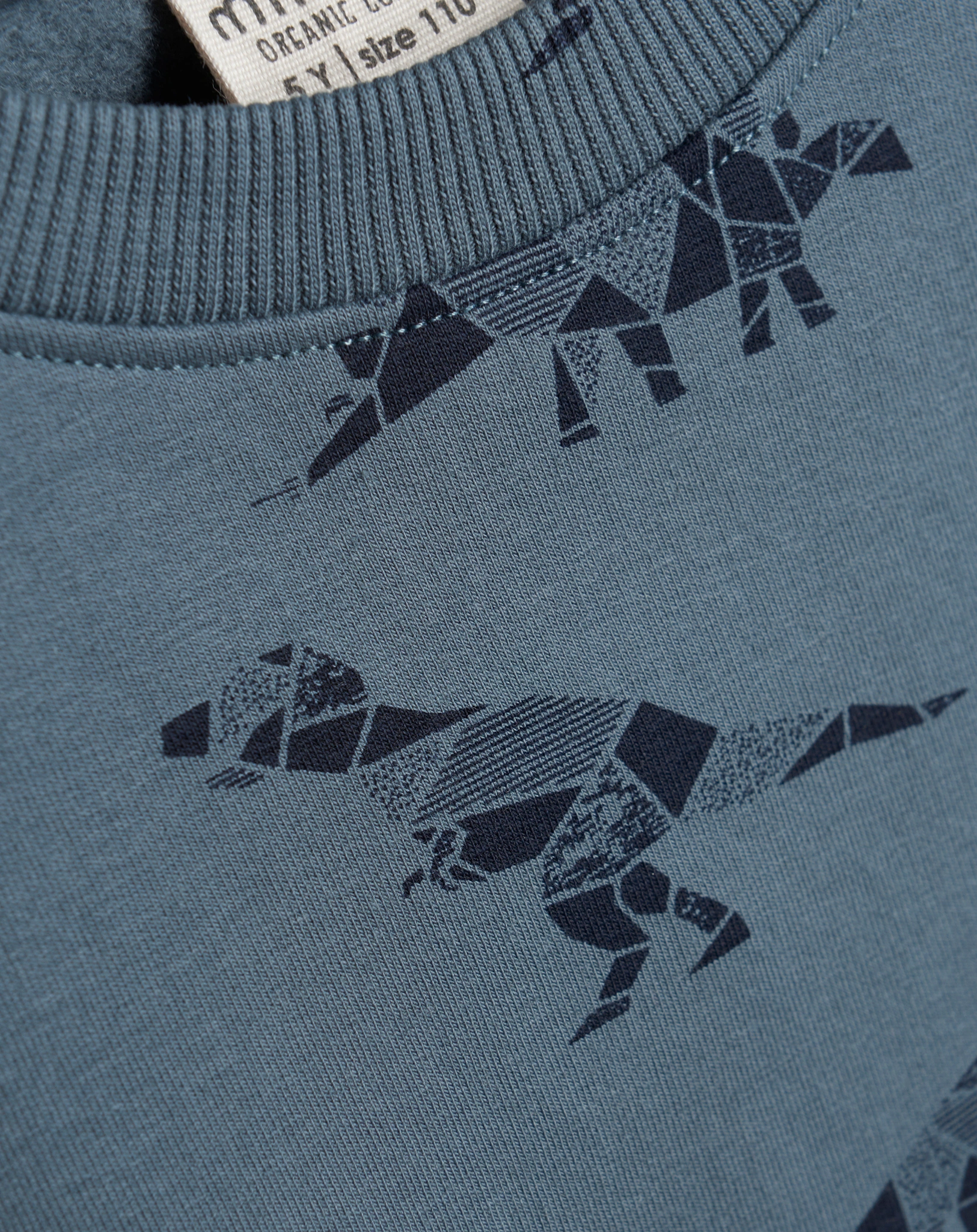 Sweatshirt DINOS AOP in petrol