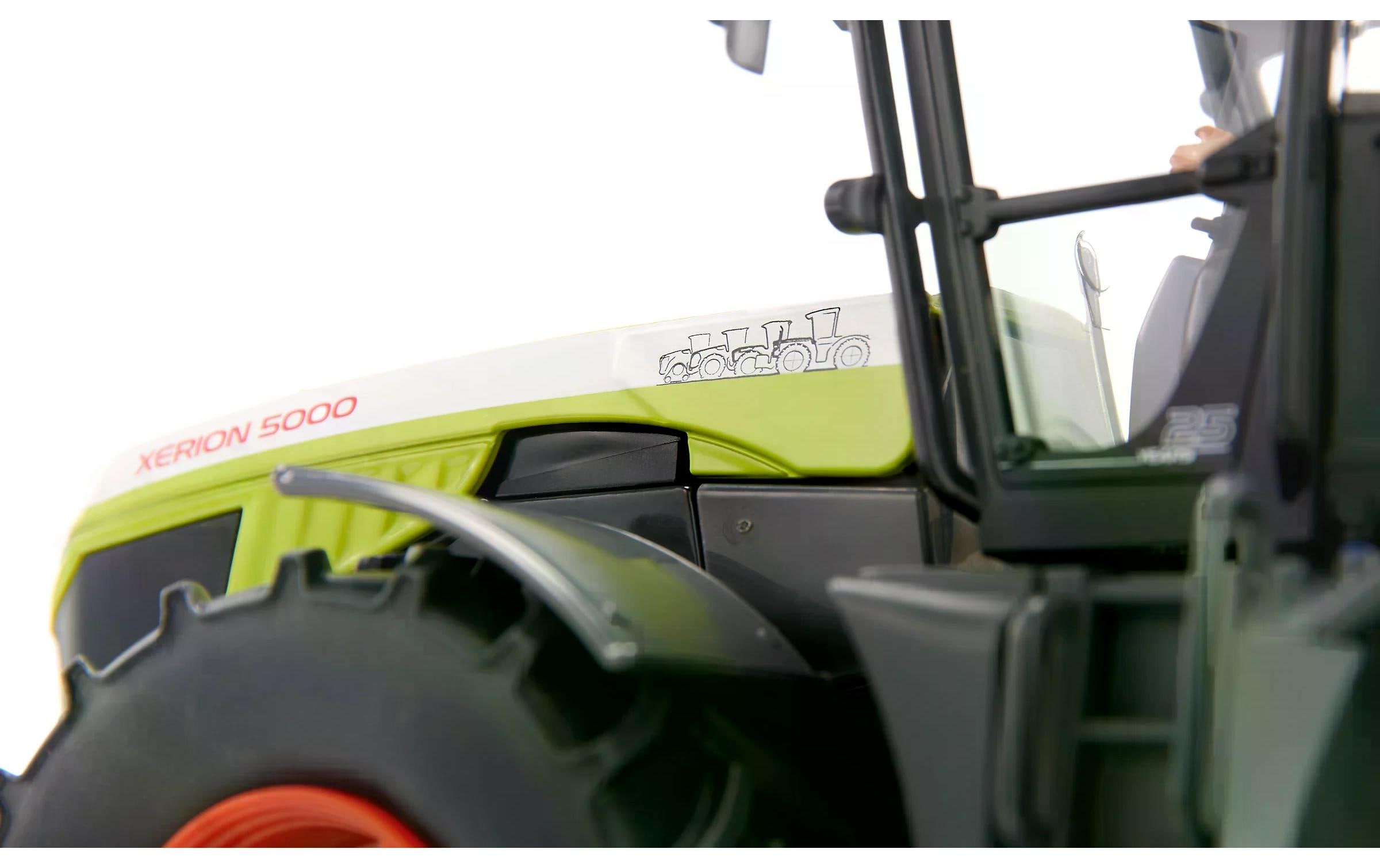 Traktor Claas Xerion 5000 TRAC VC, App RTR, 1:32<br>Jubiläumsmodell, Siku Control Traktor mit Bluetooth Smartphone App Steuerung