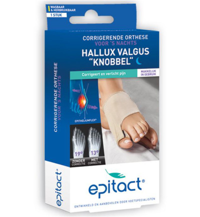 Epitact Hallux valgus nacht maat 42/45 (1 stuk)
