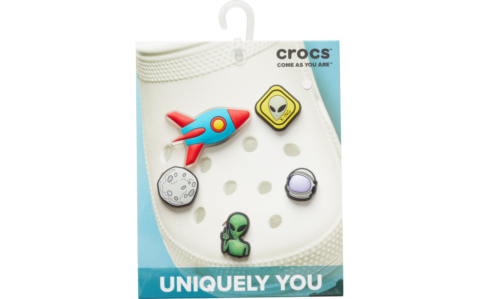 Crocs Jibbitz Outerspace Schuhanstecker 5er-Pack