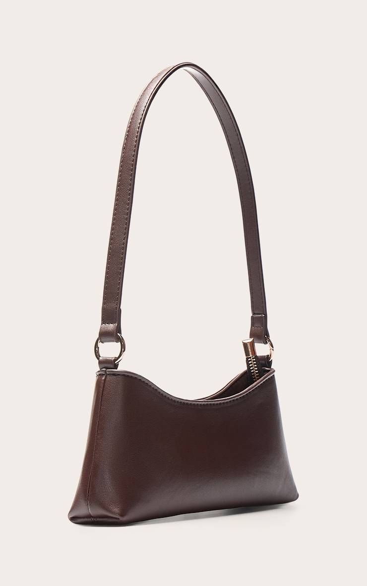 Chocolat Sac À Bandoulière Imprimé Synthétique