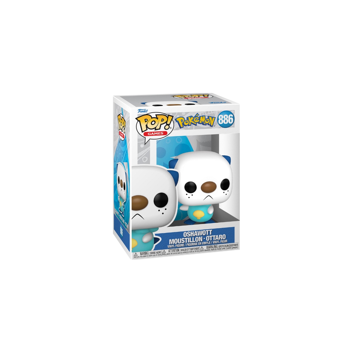 Funko Pop! Vinyl Pokémon Oshawott figur