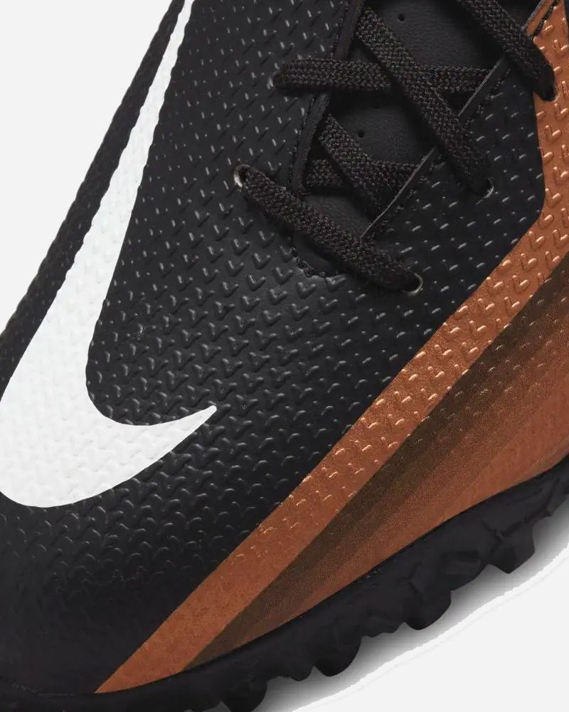 Chaussures de football Nike Phantom GT2 Academy TF Marron pour enfant