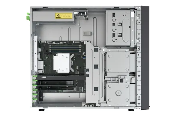Fujitsu PRIMERGY TX1330 M5 - Server - tower Xeon E-2334 / op til 4.8 GHz - RAM 16 GB - ingen HDD - skærm: ingen
