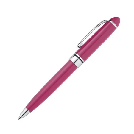 Easy Gifts Minikugelschreiber aus Metall, pink, 10 Stück