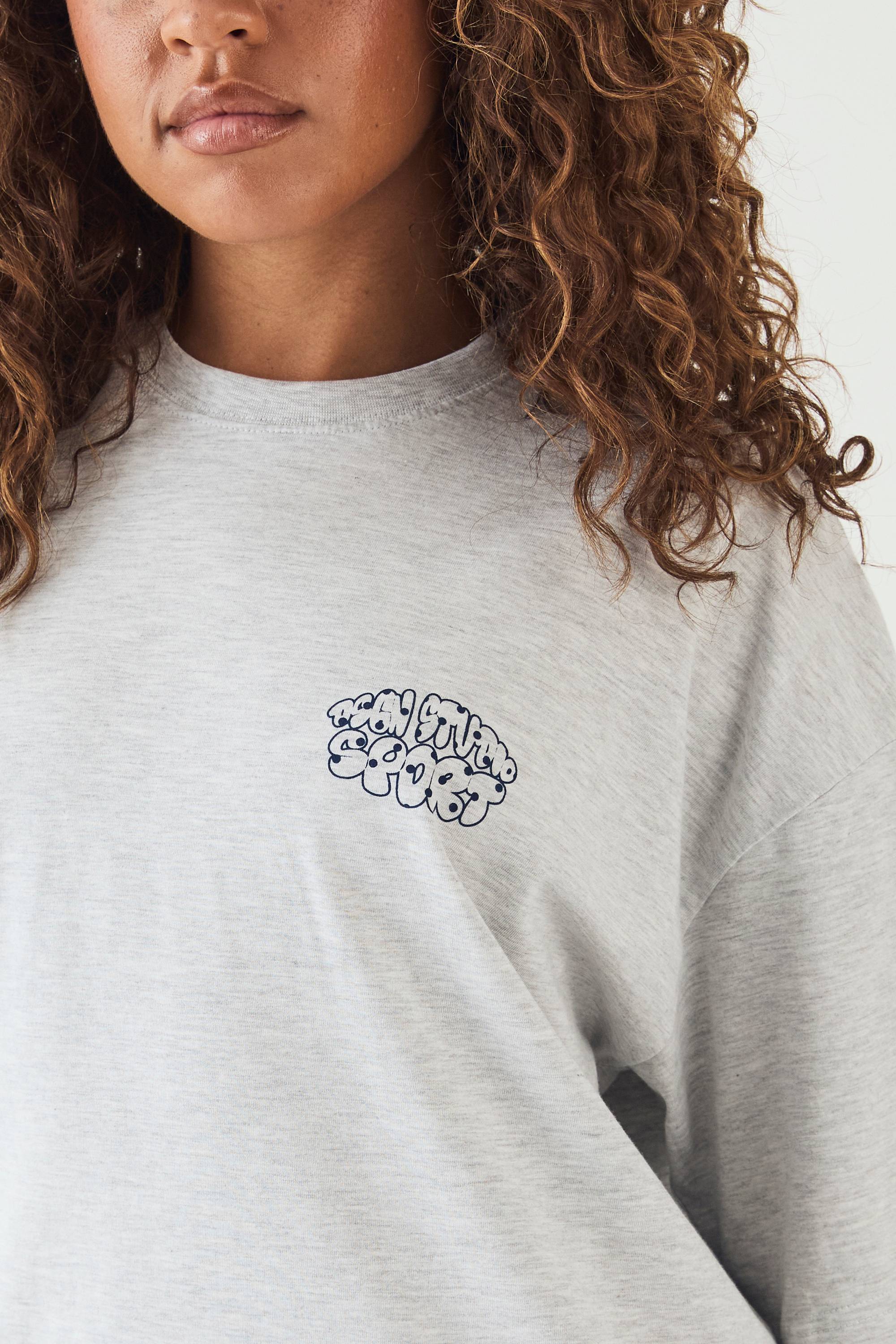 T-shirt Oversize Imprimé Bulles À Pois Dsgn Studio