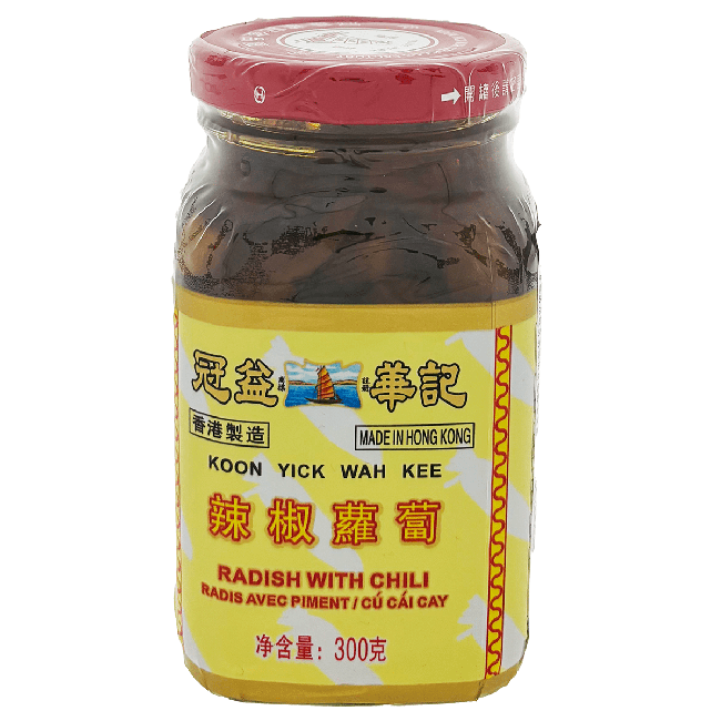 Koon Yick Wah Kee Radijs met Chili 300g